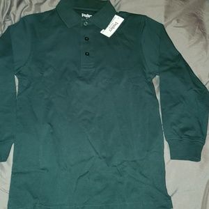 Long sleeve polo uniform